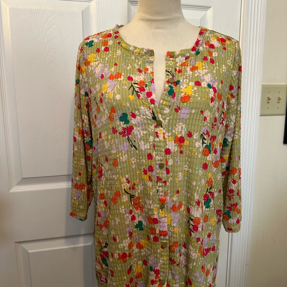 LOGO Layers Printed Mesh Cardigan